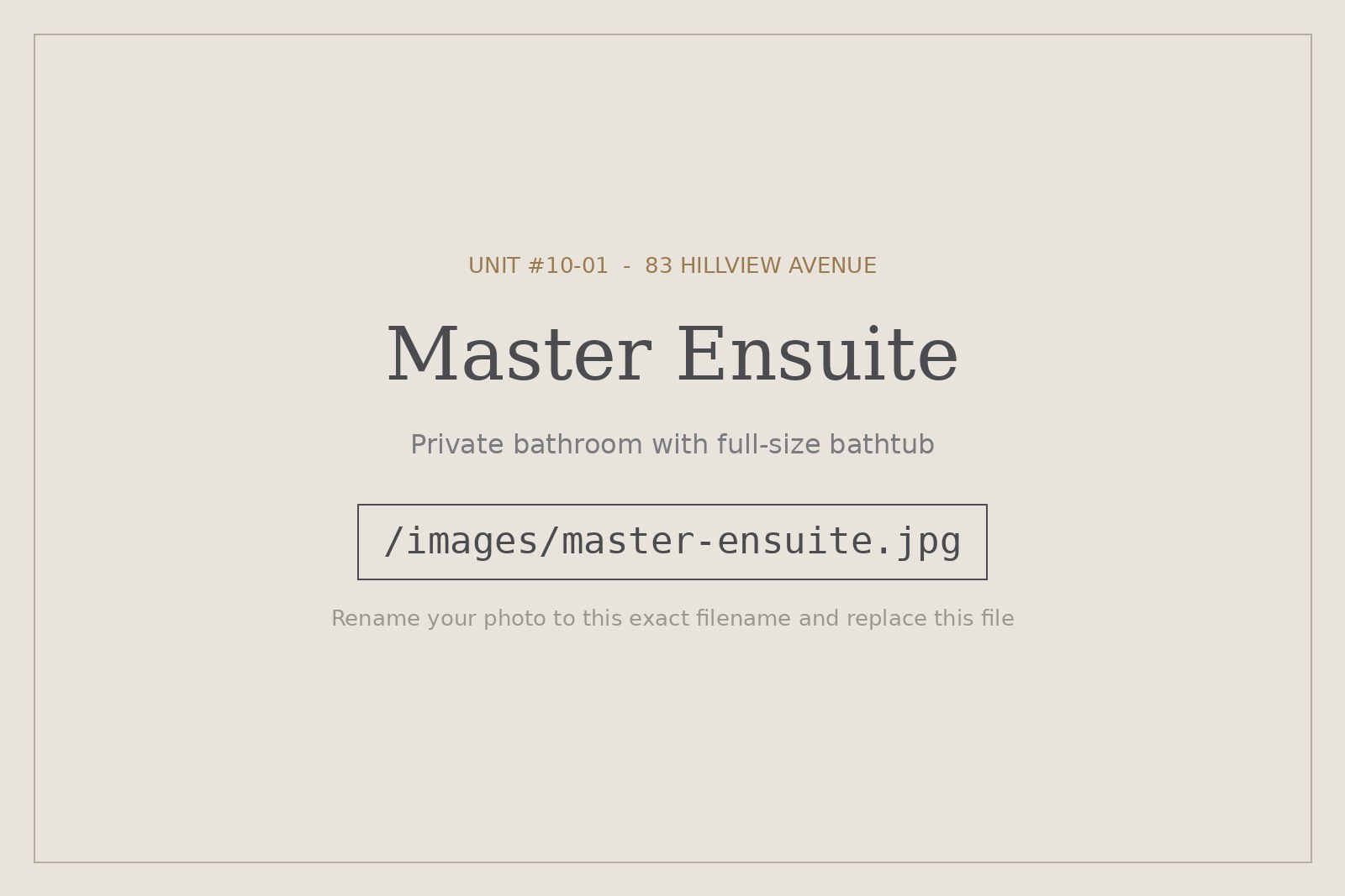 Master ensuite
